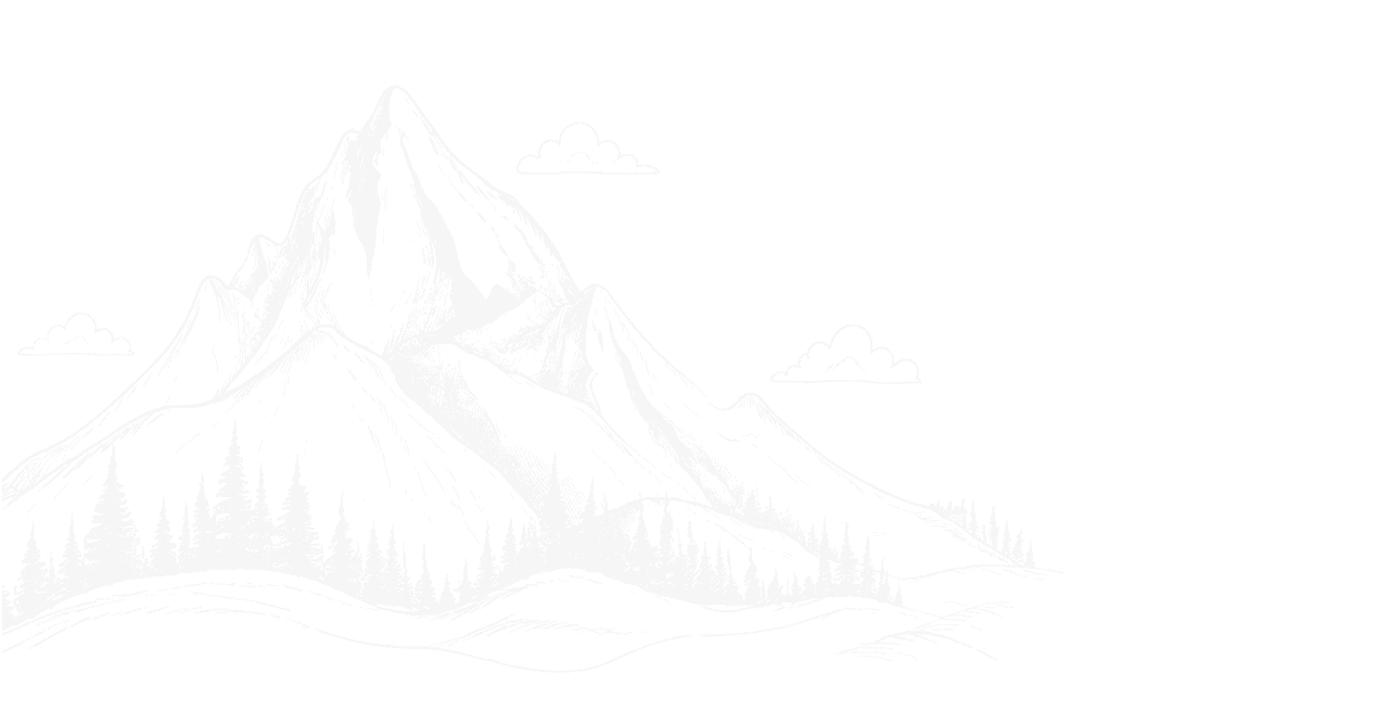 Mountain silhouette